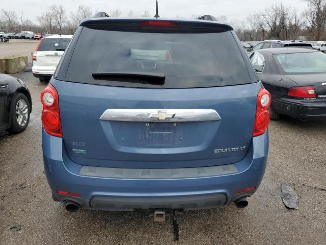 2GNFLPE55C6252697 - 2012 CHEVROLET EQUINOX LT BLUE photo 6