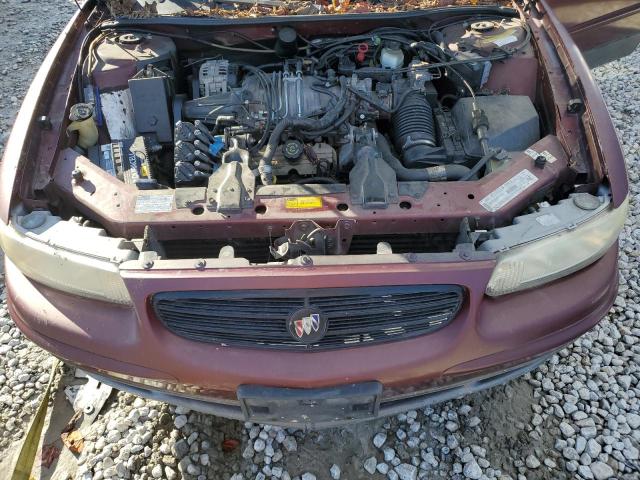 2G4WF5212W1461804 - 1998 BUICK REGAL GS BURGUNDY photo 11