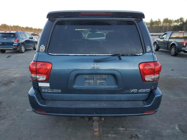 5TDBT48A65S237326 - 2005 TOYOTA SEQUOIA LIMITED BLUE photo 6