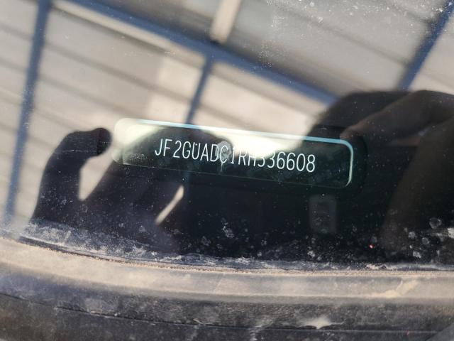 JF2GUADC1RH336608 - 2024 SUBARU CROSSTREK PREMIUM WHITE photo 12