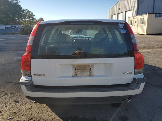 YV1SW61T432332108 - 2003 VOLVO V70 WHITE photo 6