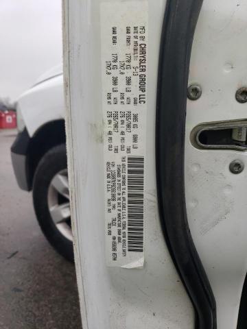 1C6RR7KP6DS618098 - 2013 RAM 1500 ST WHITE photo 12
