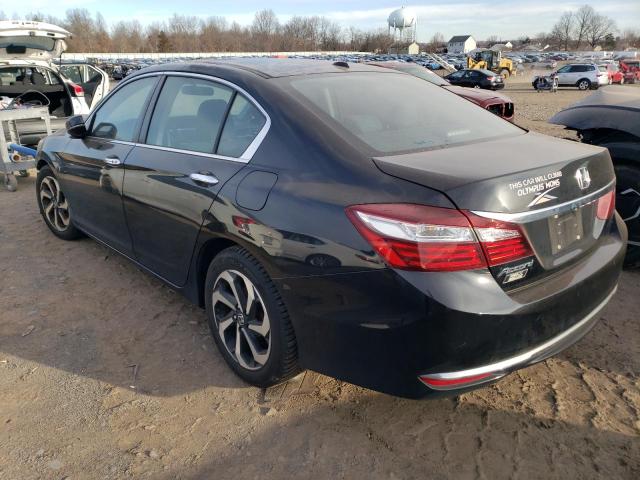 1HGCR2F75GA076614 - 2016 HONDA ACCORD EX BLACK photo 2