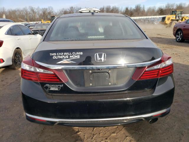 1HGCR2F75GA076614 - 2016 HONDA ACCORD EX BLACK photo 6