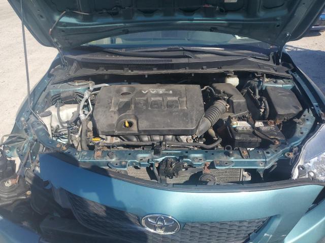 JTDBL40E799035582 - 2009 TOYOTA COROLLA BASE BLUE photo 11