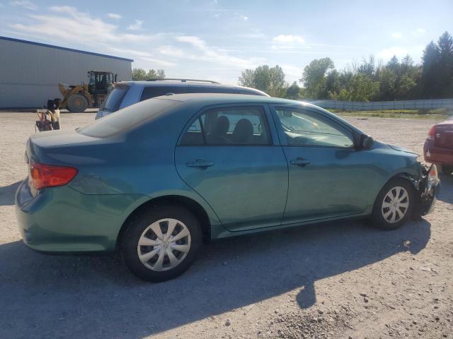 JTDBL40E799035582 - 2009 TOYOTA COROLLA BASE BLUE photo 3