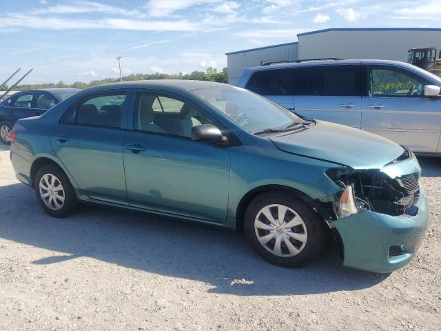 JTDBL40E799035582 - 2009 TOYOTA COROLLA BASE BLUE photo 4