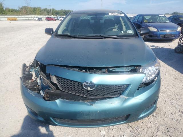 JTDBL40E799035582 - 2009 TOYOTA COROLLA BASE BLUE photo 5