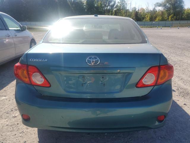 JTDBL40E799035582 - 2009 TOYOTA COROLLA BASE BLUE photo 6