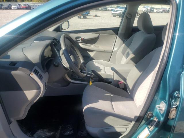 JTDBL40E799035582 - 2009 TOYOTA COROLLA BASE BLUE photo 7