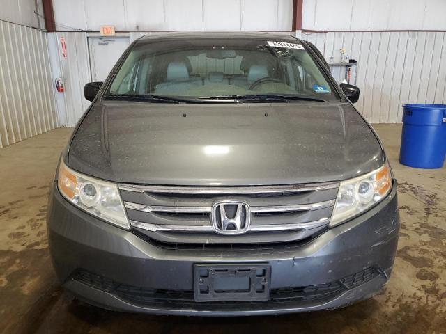 5FNRL5H64CB107336 - 2012 HONDA ODYSSEY EXL GRAY photo 5