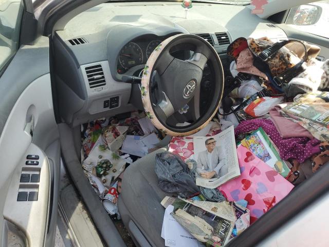 1NXBU4EE3AZ267079 - 2010 TOYOTA COROLLA BASE Srebrny zdjęcie 8