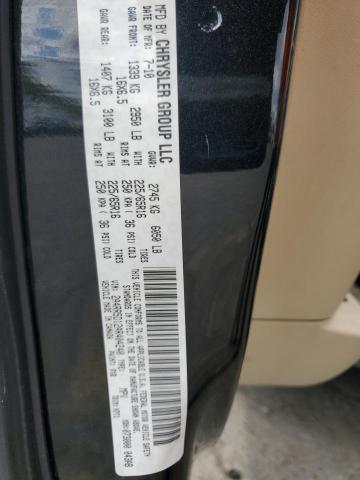 2A4RR5D12AR404240 - 2010 CHRYSLER TOWN & COU TOURING შავი ფოტო 13