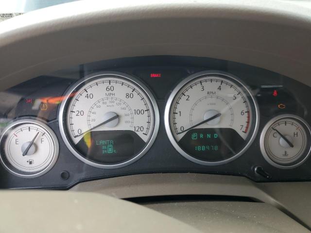 2A4RR5D12AR404240 - 2010 CHRYSLER TOWN & COU TOURING შავი ფოტო 9