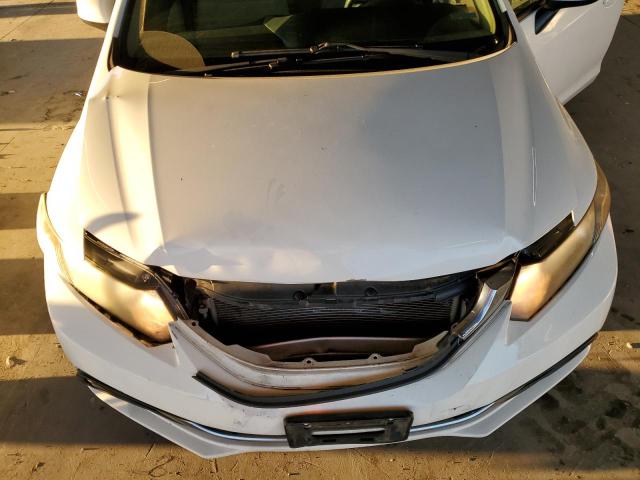 19XFB2F58DE241594 - 2013 HONDA CIVIC LX თეთრი ფოტო 11