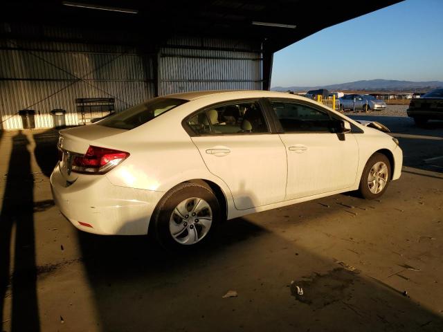 19XFB2F58DE241594 - 2013 HONDA CIVIC LX თეთრი ფოტო 3