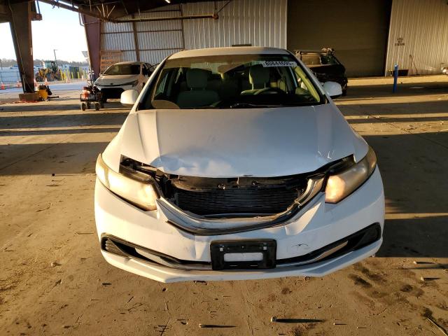 19XFB2F58DE241594 - 2013 HONDA CIVIC LX თეთრი ფოტო 5