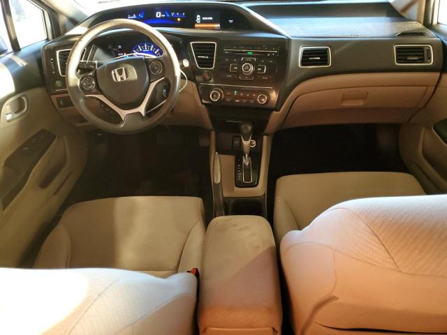19XFB2F58DE241594 - 2013 HONDA CIVIC LX თეთრი ფოტო 8