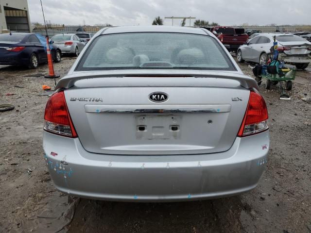 KNAFE221595591694 - 2009 KIA SPECTRA EX SILVER photo 6