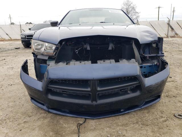 2B3CL1CG4BH600569 - 2011 DODGE CHARGER POLICE BLUE photo 5