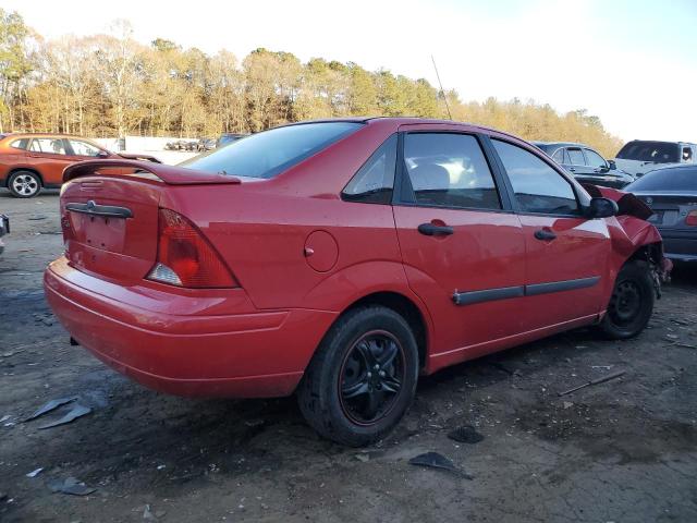 1FAFP33P12W275477 - 2002 FORD FOCUS LX RED photo 3