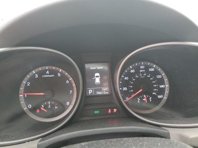 5XYZTDLB7GG329088 - 2016 HYUNDAI SANTA FE S SILVER photo 9