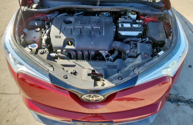 NMTKHMBX9JR007772 - 2018 TOYOTA C-HR XLE Marron photo 12