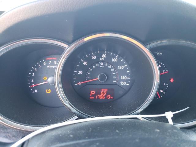 5XYKU3A60CG256266 - 2012 KIA SORENTO EX GRAY photo 9