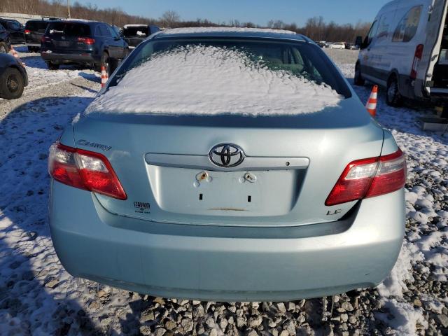 4T4BE46KX9R116436 - 2009 TOYOTA CAMRY BASE BLUE photo 6