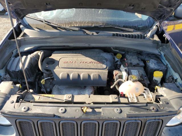 ZACCJBCB0HPF41901 - 2017 JEEP RENEGADE TRAILHAWK BLUE photo 11