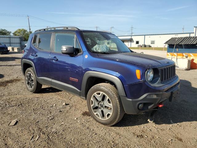 ZACCJBCB0HPF41901 - 2017 JEEP RENEGADE TRAILHAWK BLUE photo 4