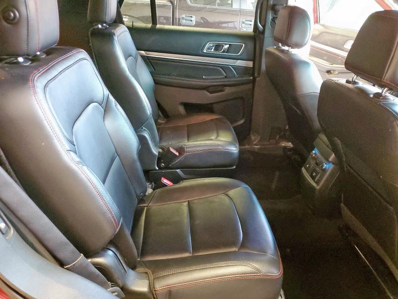 1FM5K8GT4GGA61587 - 2016 FORD EXPLORER SPORT RED photo 11