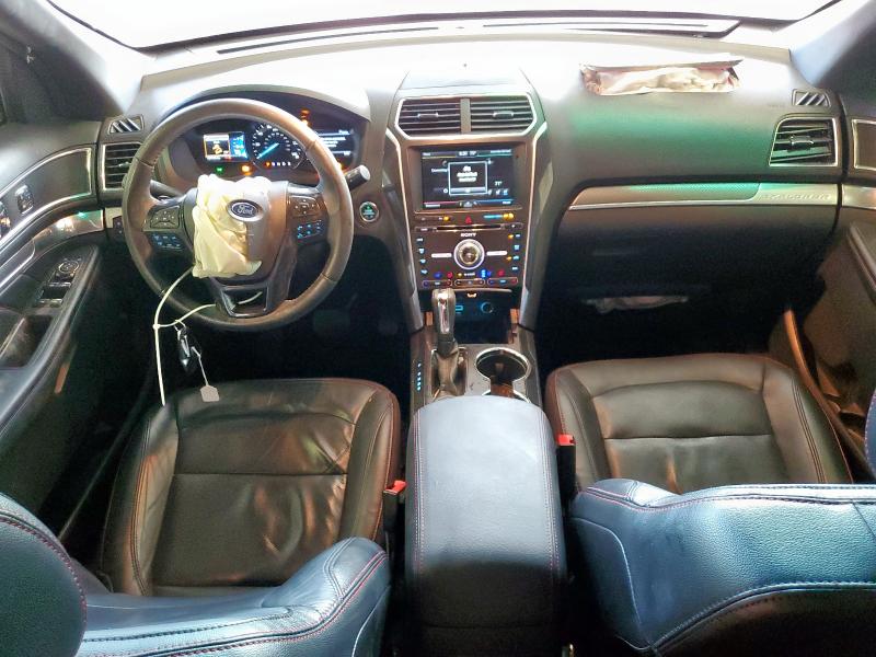 1FM5K8GT4GGA61587 - 2016 FORD EXPLORER SPORT RED photo 8