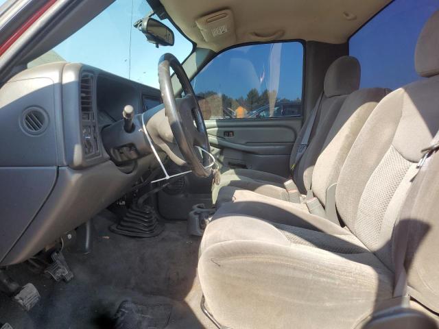 3GCEC14X56G257864 - 2006 CHEVROLET SILVERADO C1500 RED photo 7