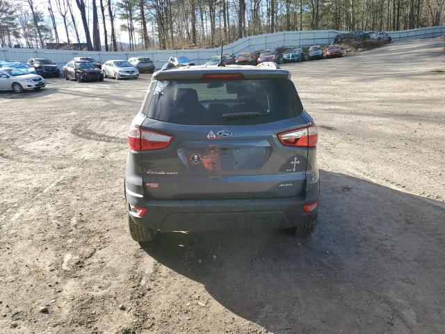 MAJ6P1UL0JC237433 - 2018 FORD ECOSPORT SE გრაფიტი ფოტო 6