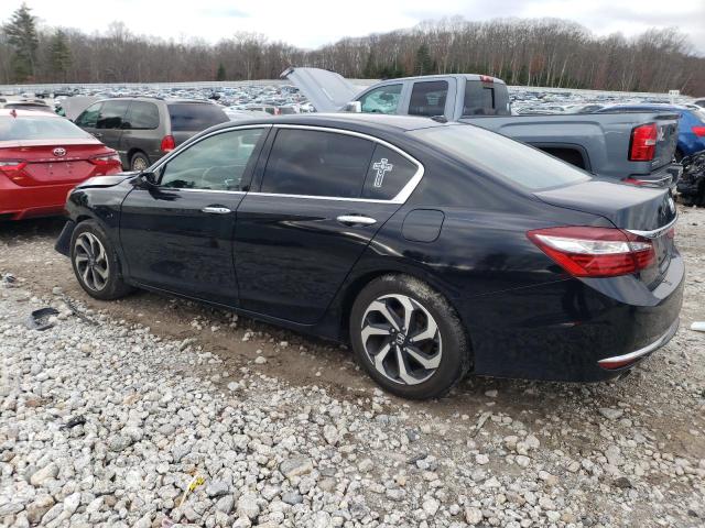 1HGCR3F86HA034744 - 2017 HONDA ACCORD EXL BLACK photo 2