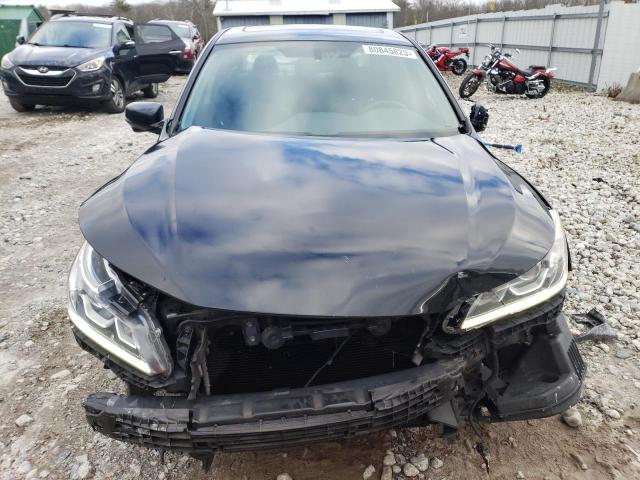 1HGCR3F86HA034744 - 2017 HONDA ACCORD EXL BLACK photo 5