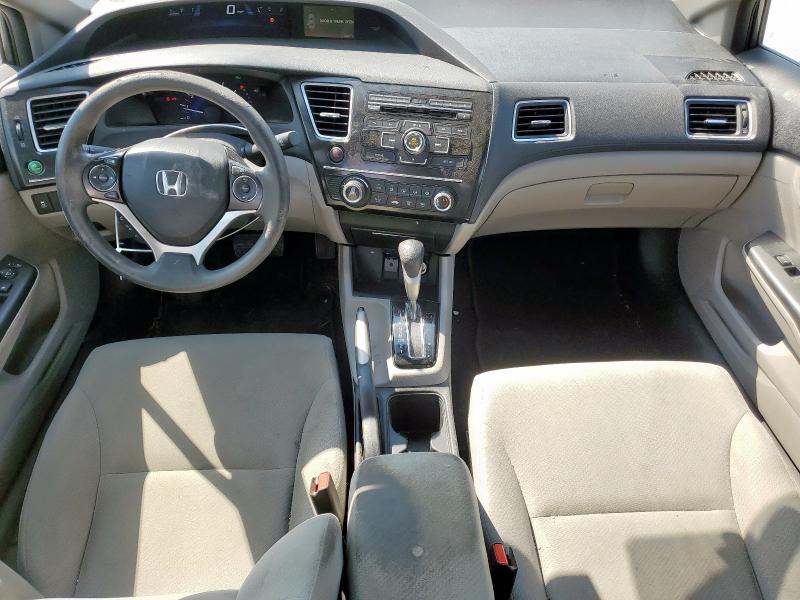 19XFB2F57DE205816 - 2013 HONDA CIVIC LX SILVER photo 8