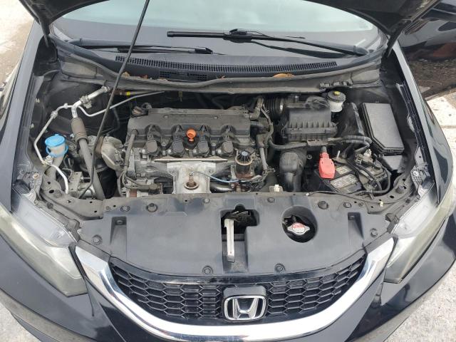 2HGFB2F90FH518637 - 2015 HONDA CIVIC EXL შავი ფოტო 11
