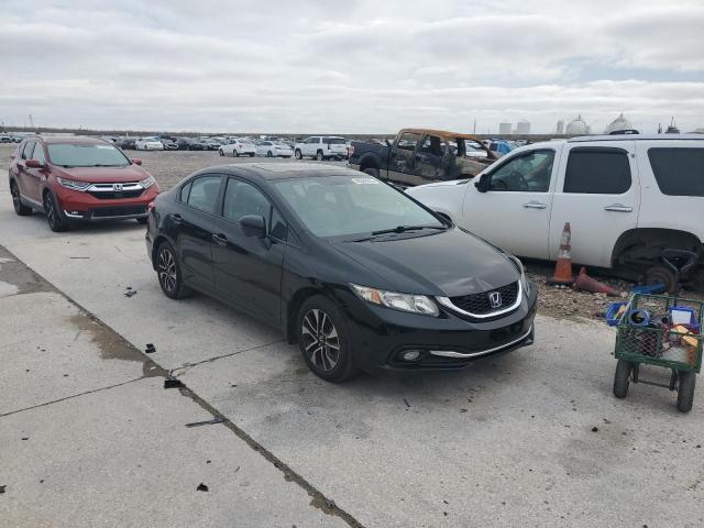 2HGFB2F90FH518637 - 2015 HONDA CIVIC EXL შავი ფოტო 4