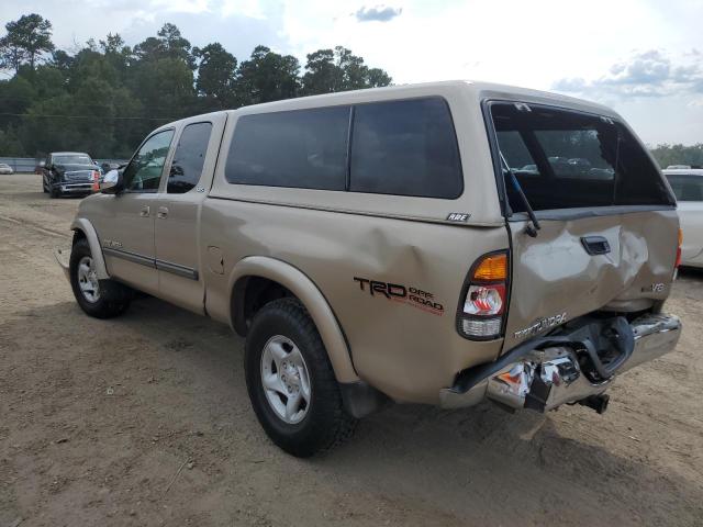 5TBRT34104S446499 - 2004 TOYOTA TUNDRA ACCESS CAB SR5 GOLD photo 2