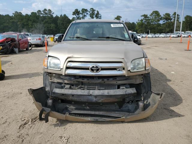 5TBRT34104S446499 - 2004 TOYOTA TUNDRA ACCESS CAB SR5 GOLD photo 5