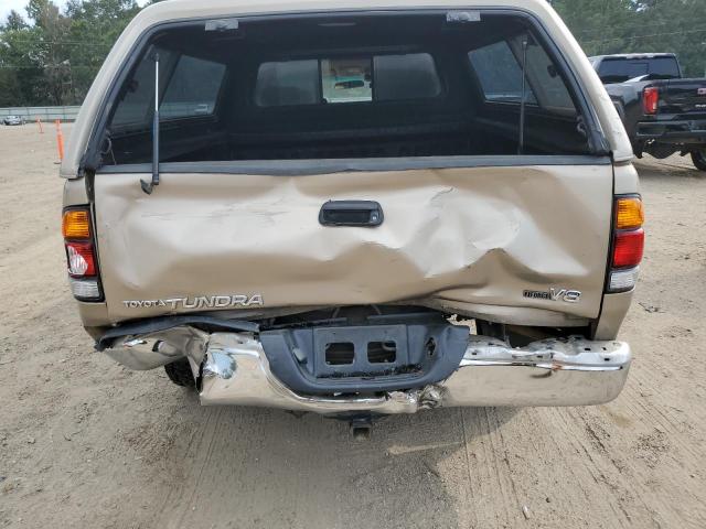 5TBRT34104S446499 - 2004 TOYOTA TUNDRA ACCESS CAB SR5 GOLD photo 6