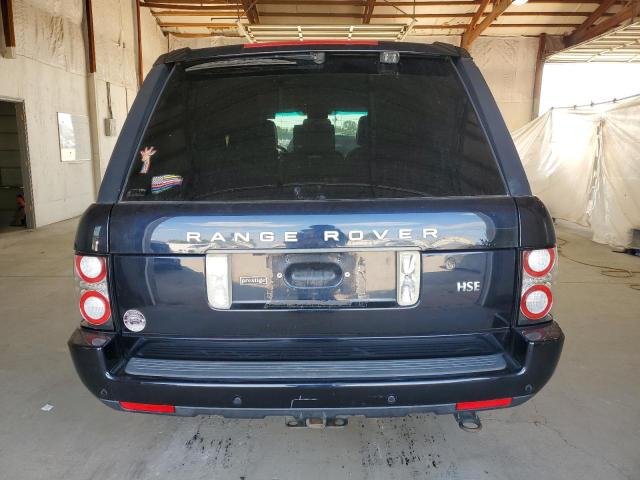 SALME1D41AA319238 - 2010 LAND ROVER RANGE ROVE HSE BLACK photo 6