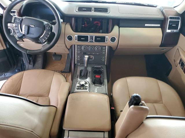 SALME1D41AA319238 - 2010 LAND ROVER RANGE ROVE HSE BLACK photo 8