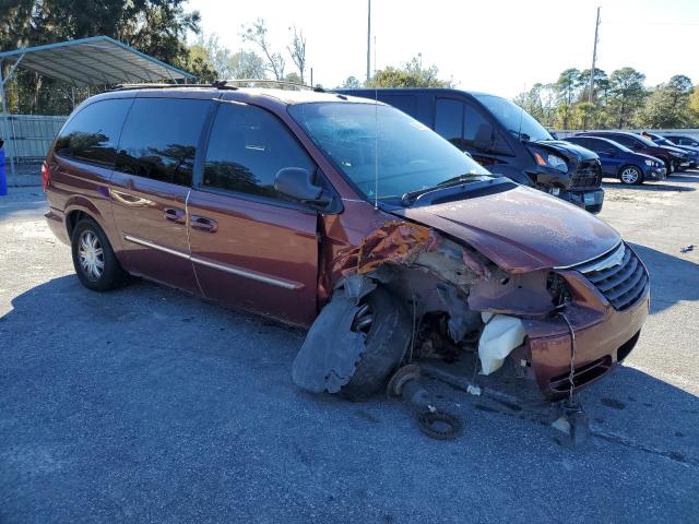 2A4GP54L17R230488 - 2007 CHRYSLER TOWN & COU TOURING RED photo 4