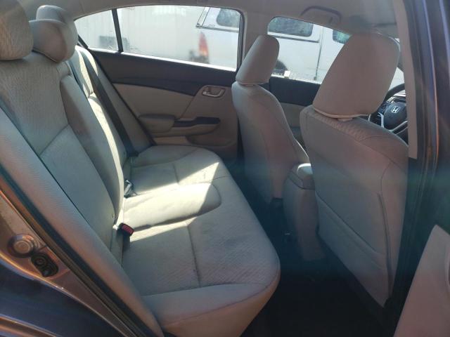19XFB2F58EE079600 - 2014 HONDA CIVIC LX GRAY photo 10