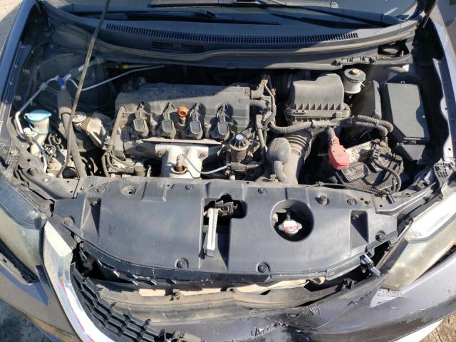 19XFB2F58EE079600 - 2014 HONDA CIVIC LX GRAY photo 11