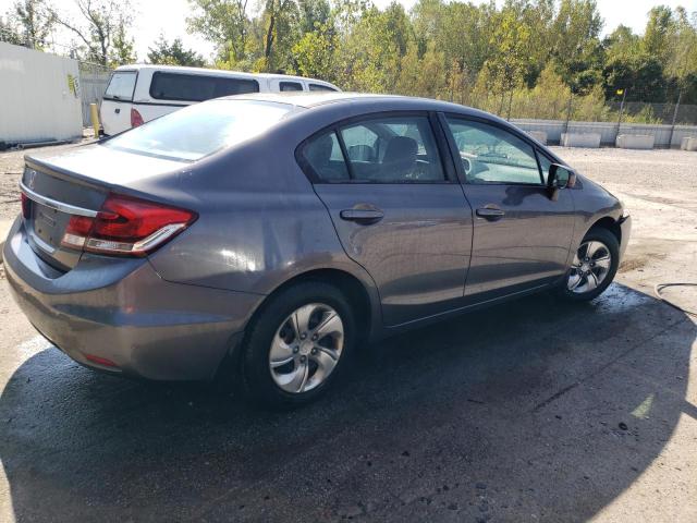 19XFB2F58EE079600 - 2014 HONDA CIVIC LX GRAY photo 3