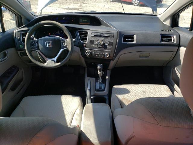 19XFB2F58EE079600 - 2014 HONDA CIVIC LX GRAY photo 8